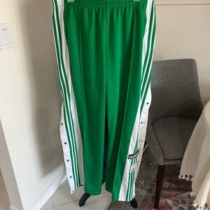 Adidas Originals Adibreak Tearaway Snap Track Pants Green Men’s XL